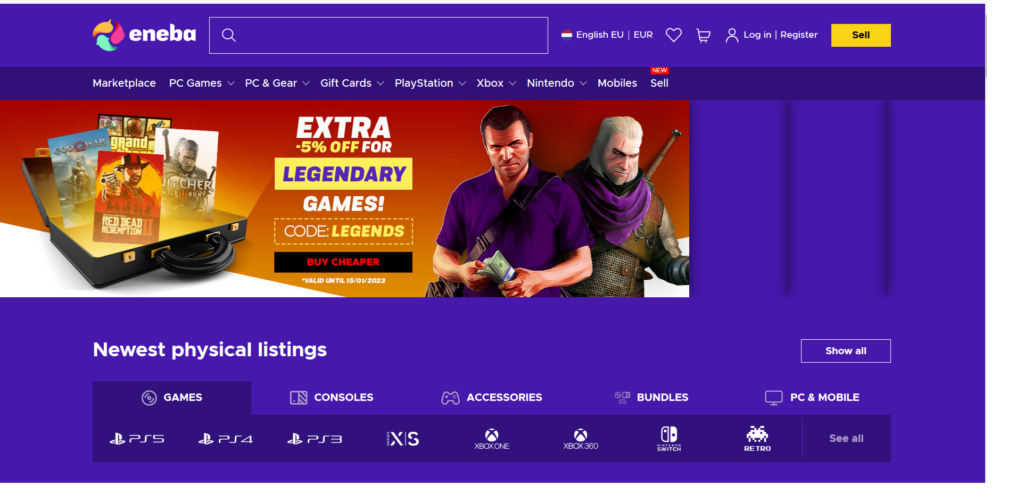 Do not buy from ENEBAcom they are a scam and wont refund Reddit